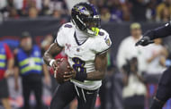 Lamar Jackson praises Caitlin Clark and Angel Reese. (Photo: IMAGN)